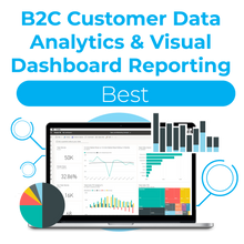 Load image into Gallery viewer, B2C Customer Data Analytics &amp; Visual Dashboard Reporting - Best